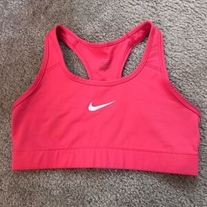 Nike Women's Bright Pink Sports Bra